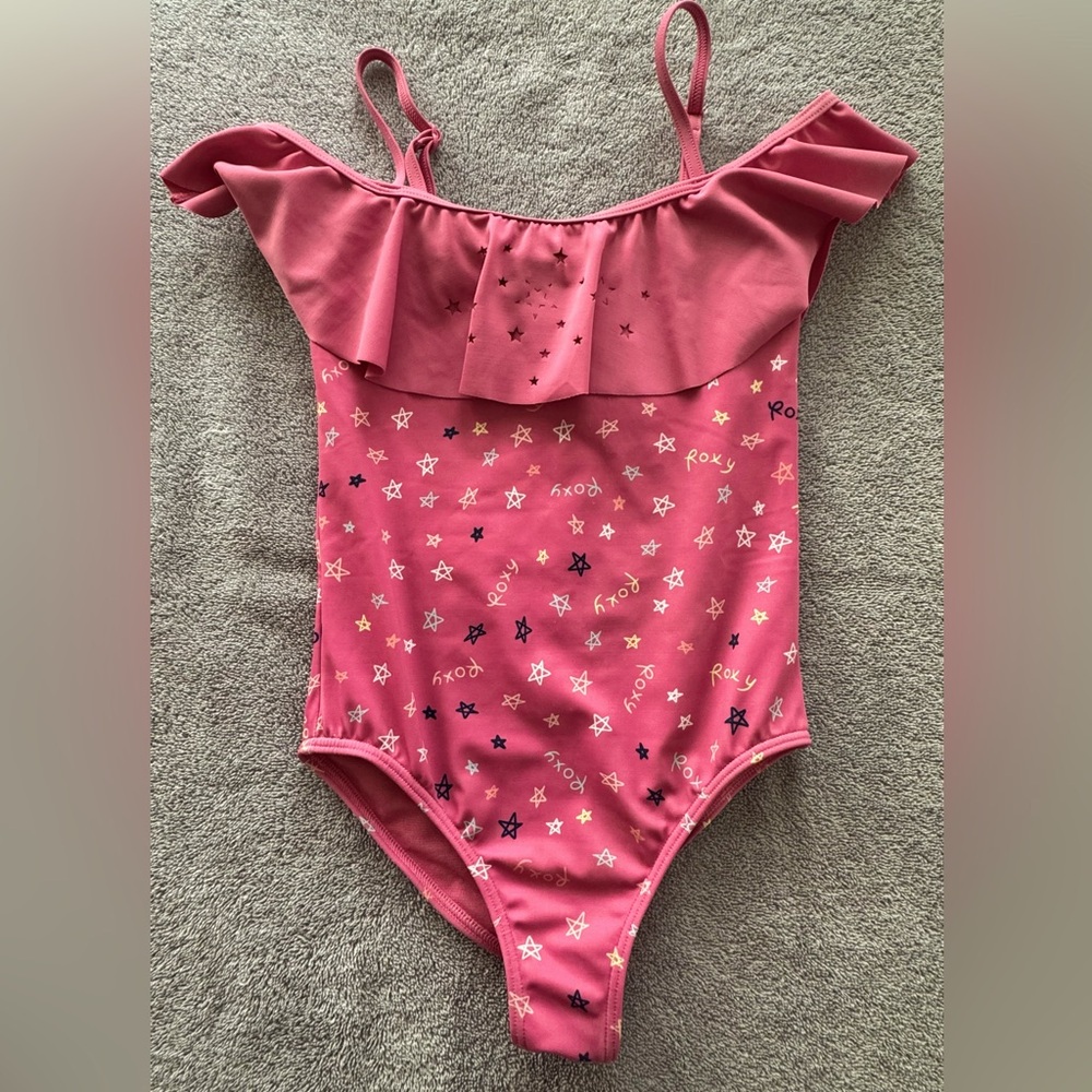Roxy girls one piece bathing suit size 6